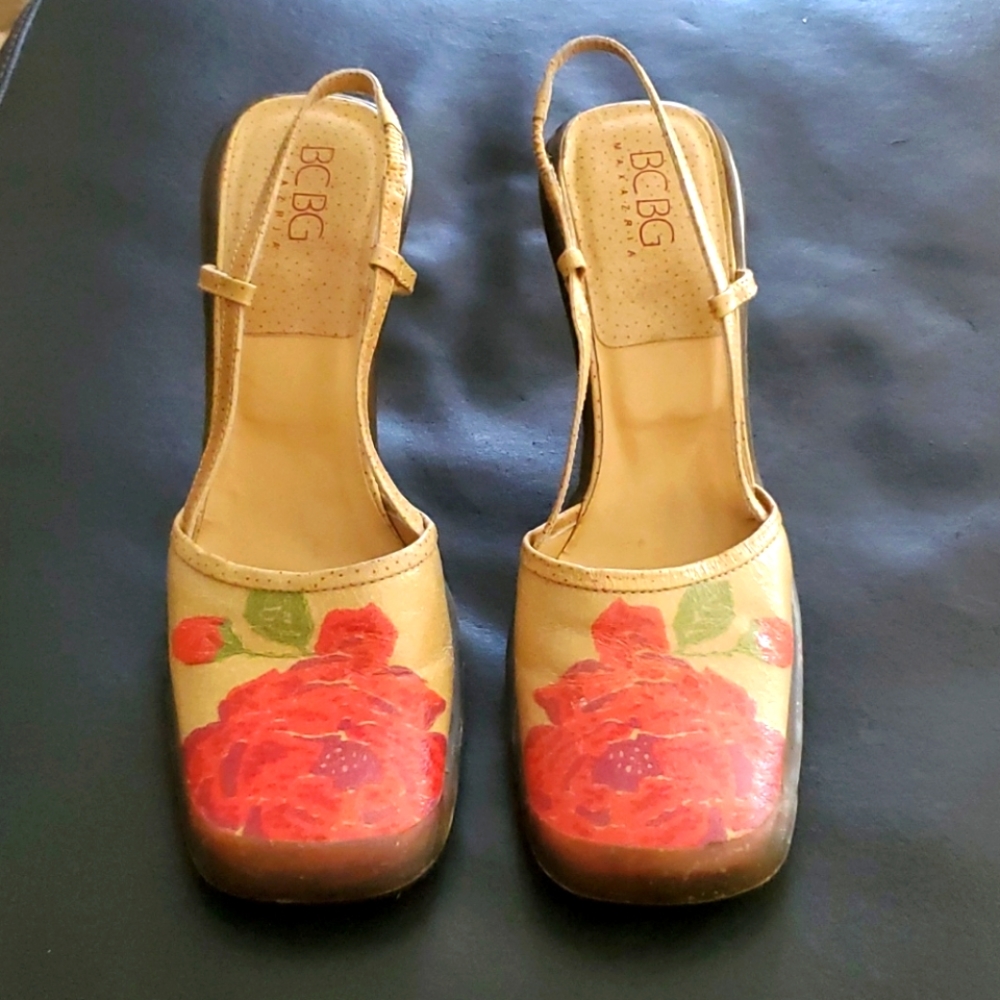 Slingback Heels by BCBG MAXAZRJA, Size 9 1/2 - Picture 2 of 9